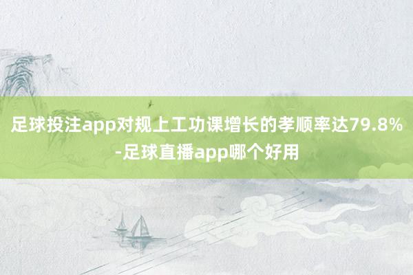 足球投注app对规上工功课增长的孝顺率达79.8%-足球直播app哪个好用