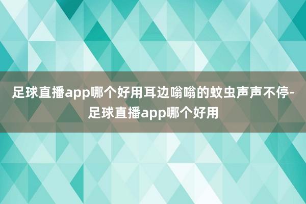 足球直播app哪个好用耳边嗡嗡的蚊虫声声不停-足球直播app哪个好用